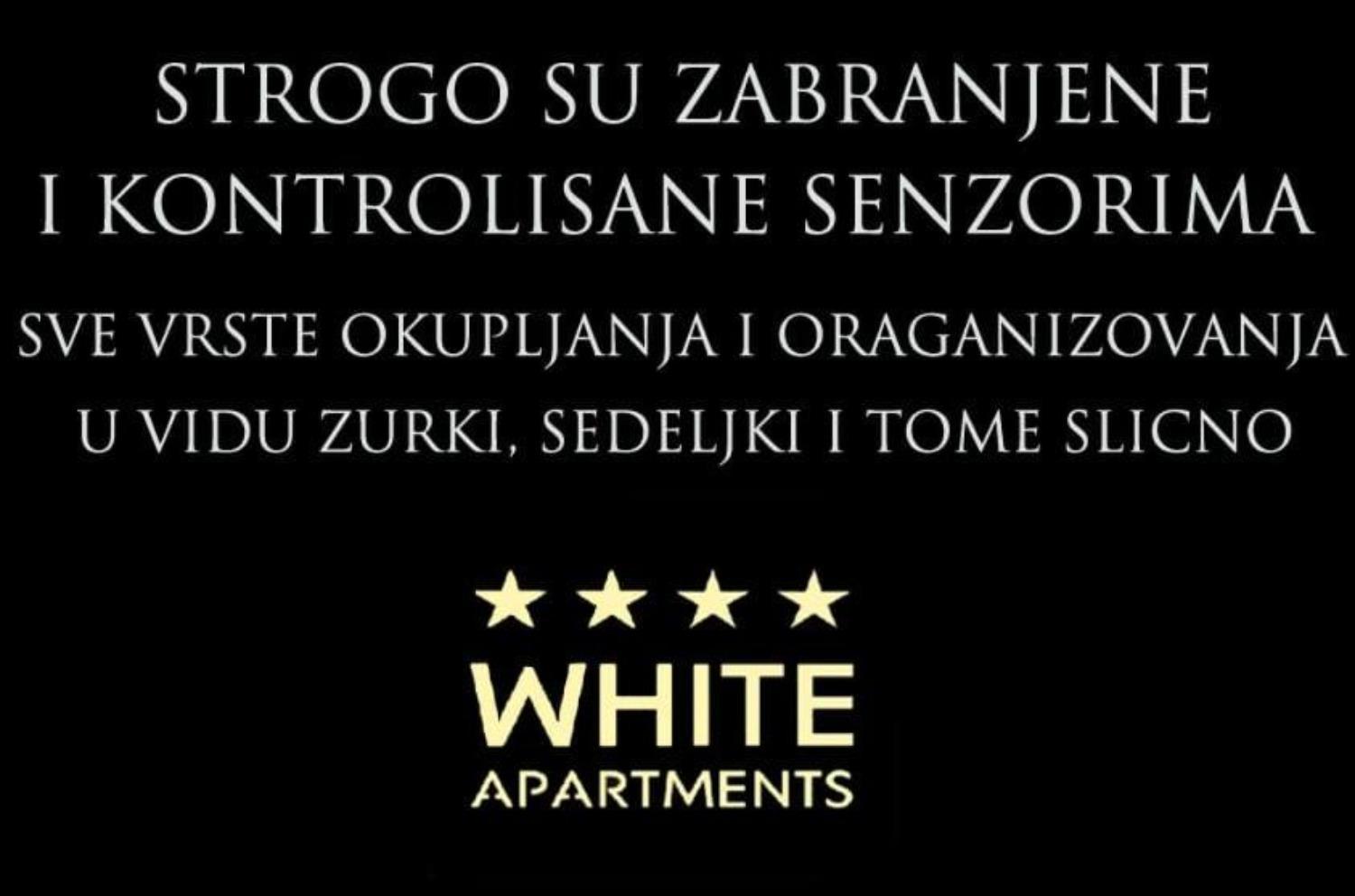 White Apartments ベオグラード エクステリア 写真